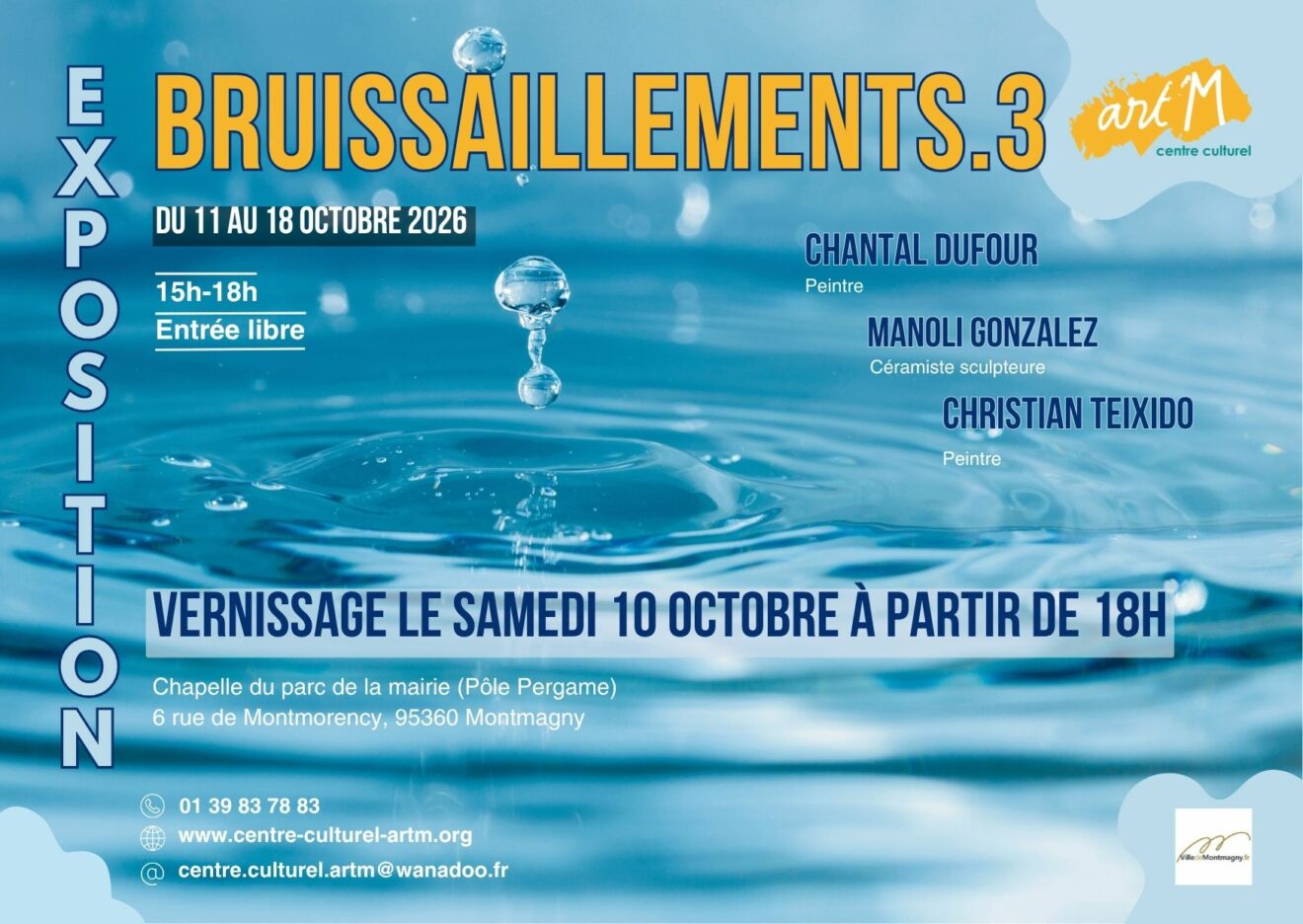 Bruissaillements.3 - Exposition à Montmagny (95)